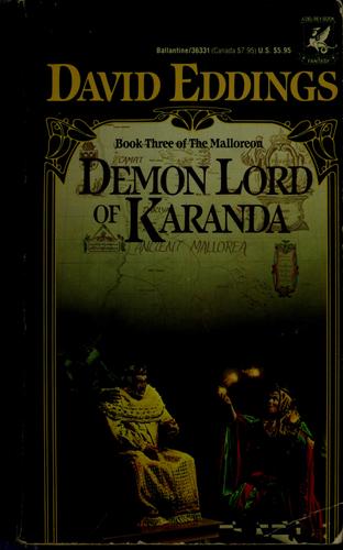 Demon lord of Karanda Book Cover