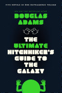 The Ultimate Hitchhiker's Guide to the Galaxy Book Cover