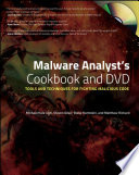 Malware Analyst's Cookbook and DVD Book Cover